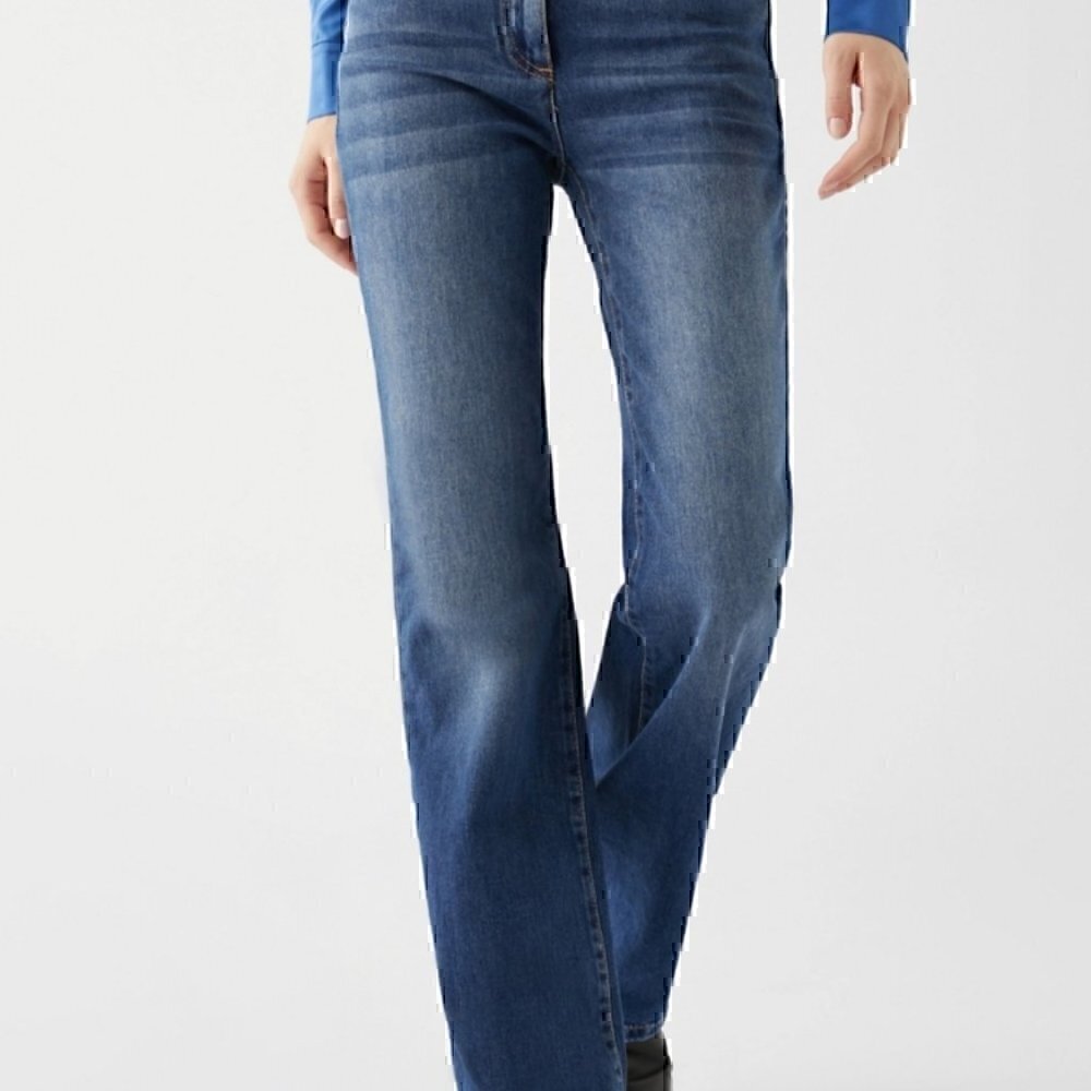 Pennyblack,  Bootcut Jeans -  Color Midnight Blue-Size 8 - Picture 2 of 10